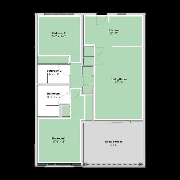 Rockley Residences 2 Bed